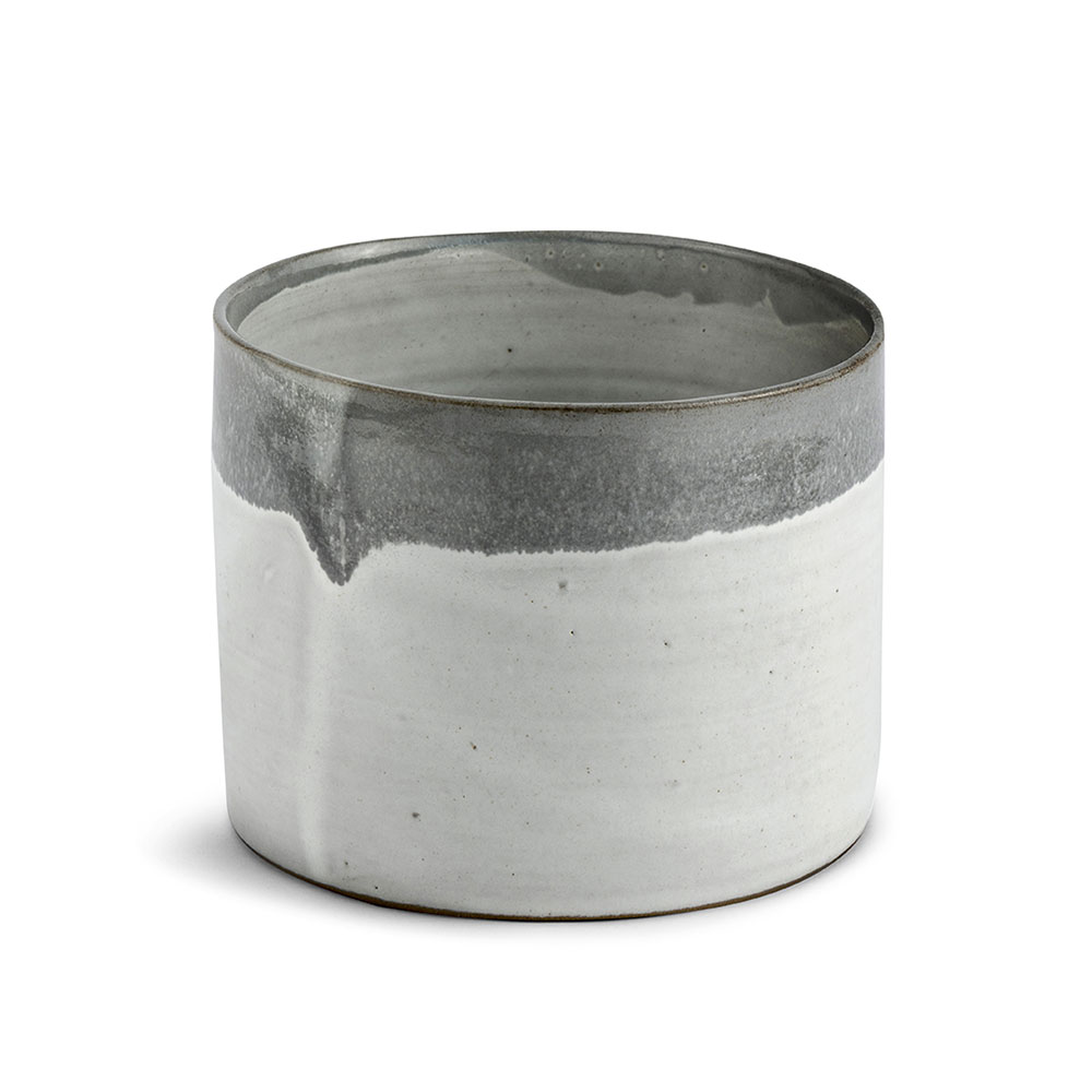 Flowerpot, Dip Dye Grey