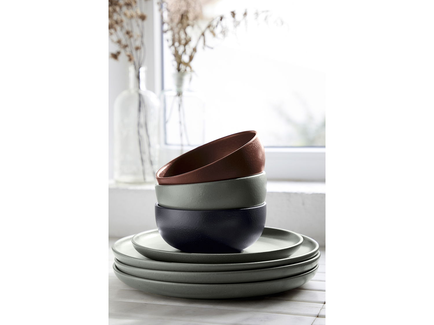 Skål Pacifica 12 x 6 cm Artichoke Keramik