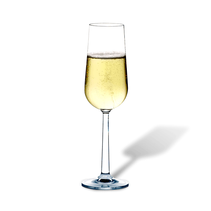 Grand Cru Champagneglas 24 cl klar 6 stk.