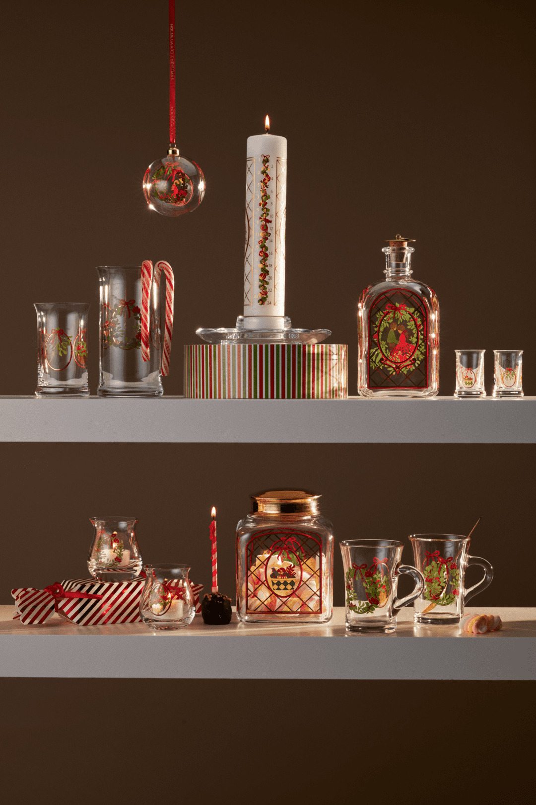 Holmegaard Christmas Julevandglas 2025 28 cl multi