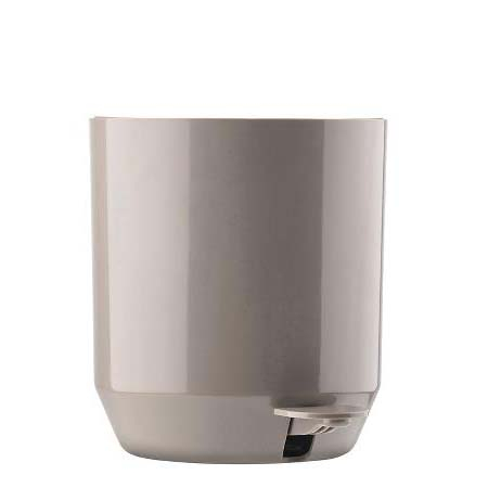 Zone Suii Pedalspand Dia. 24 x 24 cm Taupe* Zone Suii Pedalspand Dia. 24 x 24 cm Taupe*