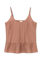 Monochrome Liv chemise S/M støvet rød