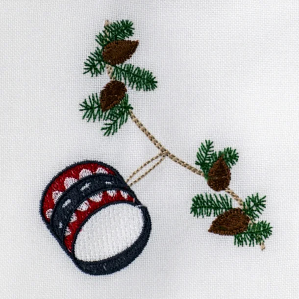 Langkilde & Søn Juleserviet med tromme Langkilde & Søn Juleserviet med tromme