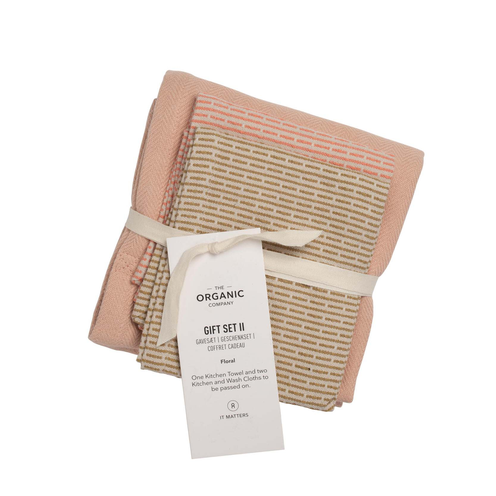 Sampak Viskestykke/Karklude - Blomst