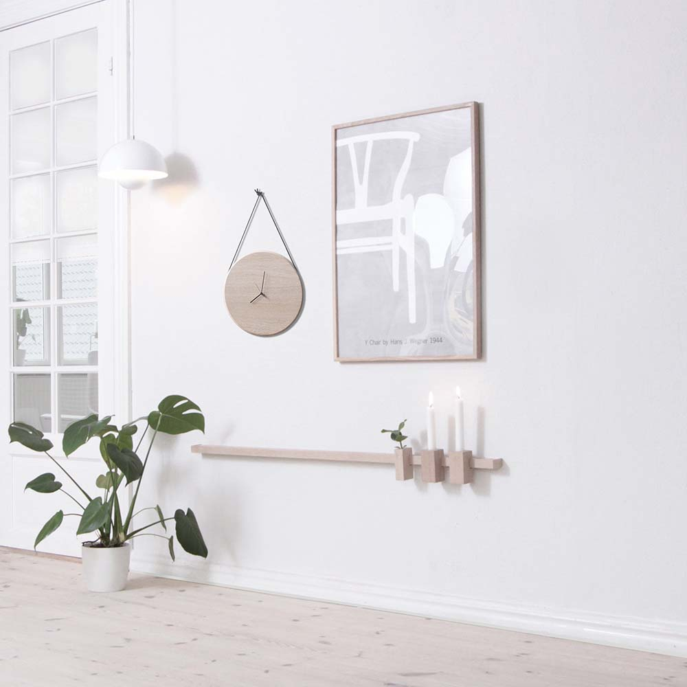 Slim Rack 118, sæbebehandlet eg