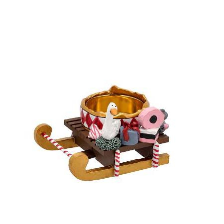 Medusa-Copenhagen Sukkervogn Lysestage t/kalenderlys 7 cm Medusa-Copenhagen Sukkervogn Lysestage t/kalenderlys 7 cm