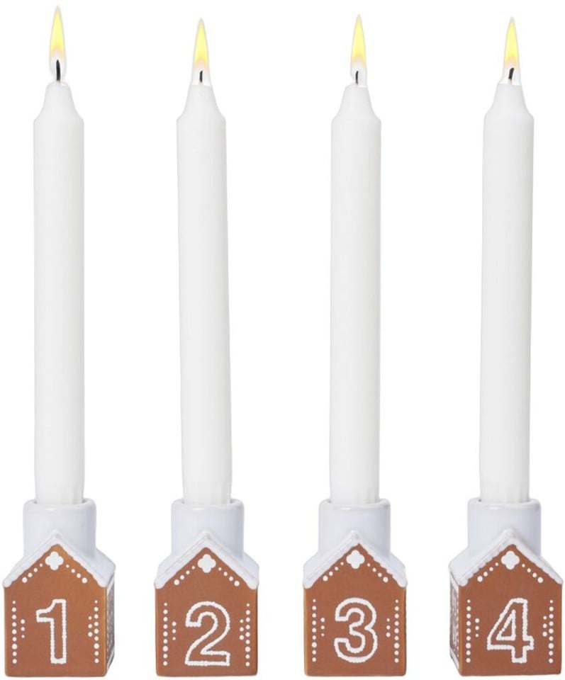 Kähler Gingerbread Adventsstage H7.5 brun