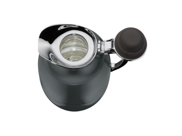 Termokande Juwel 1 liter Mat sort Rustfrit stål