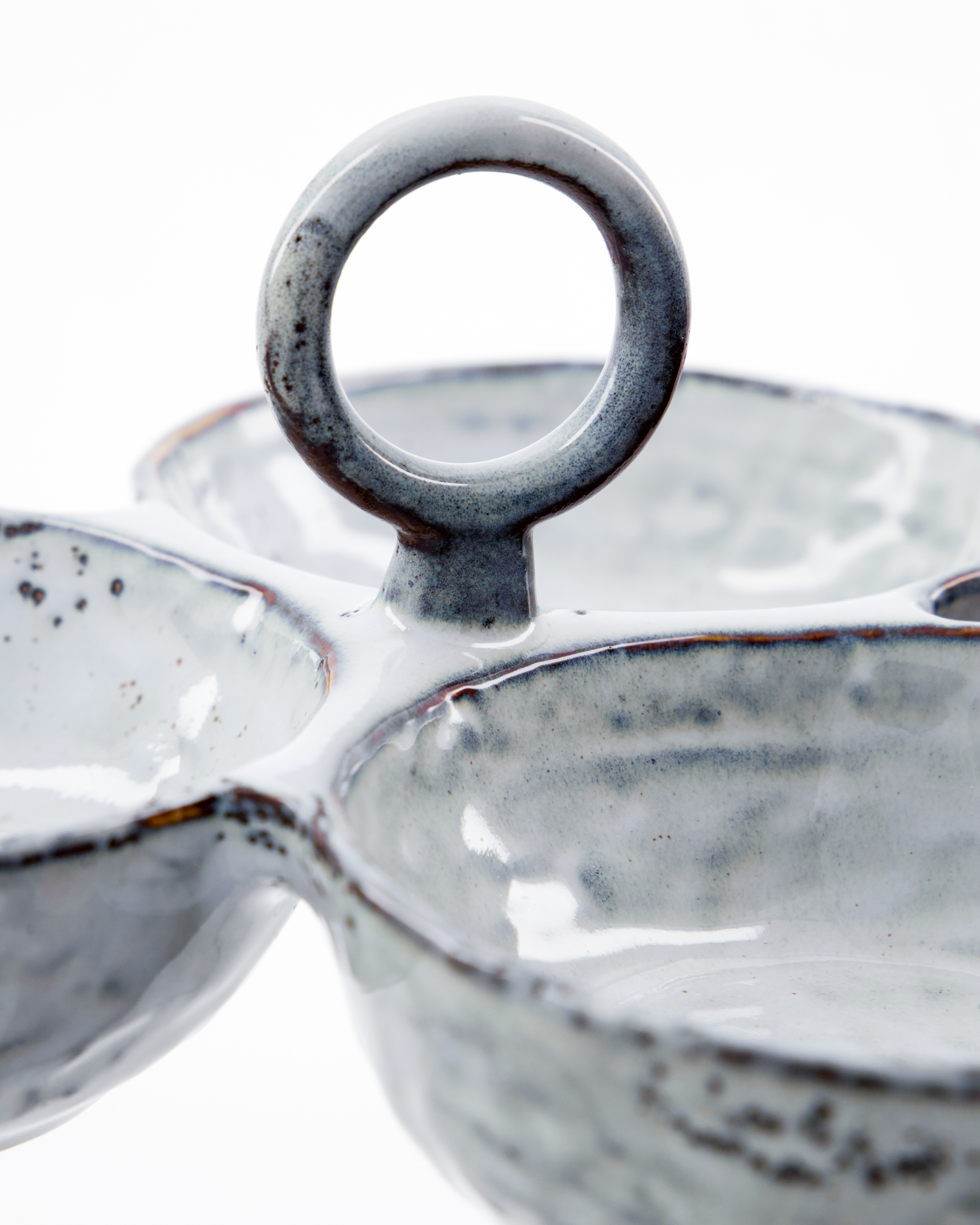 Serveringsskåle, Rustic, Mørkegrå