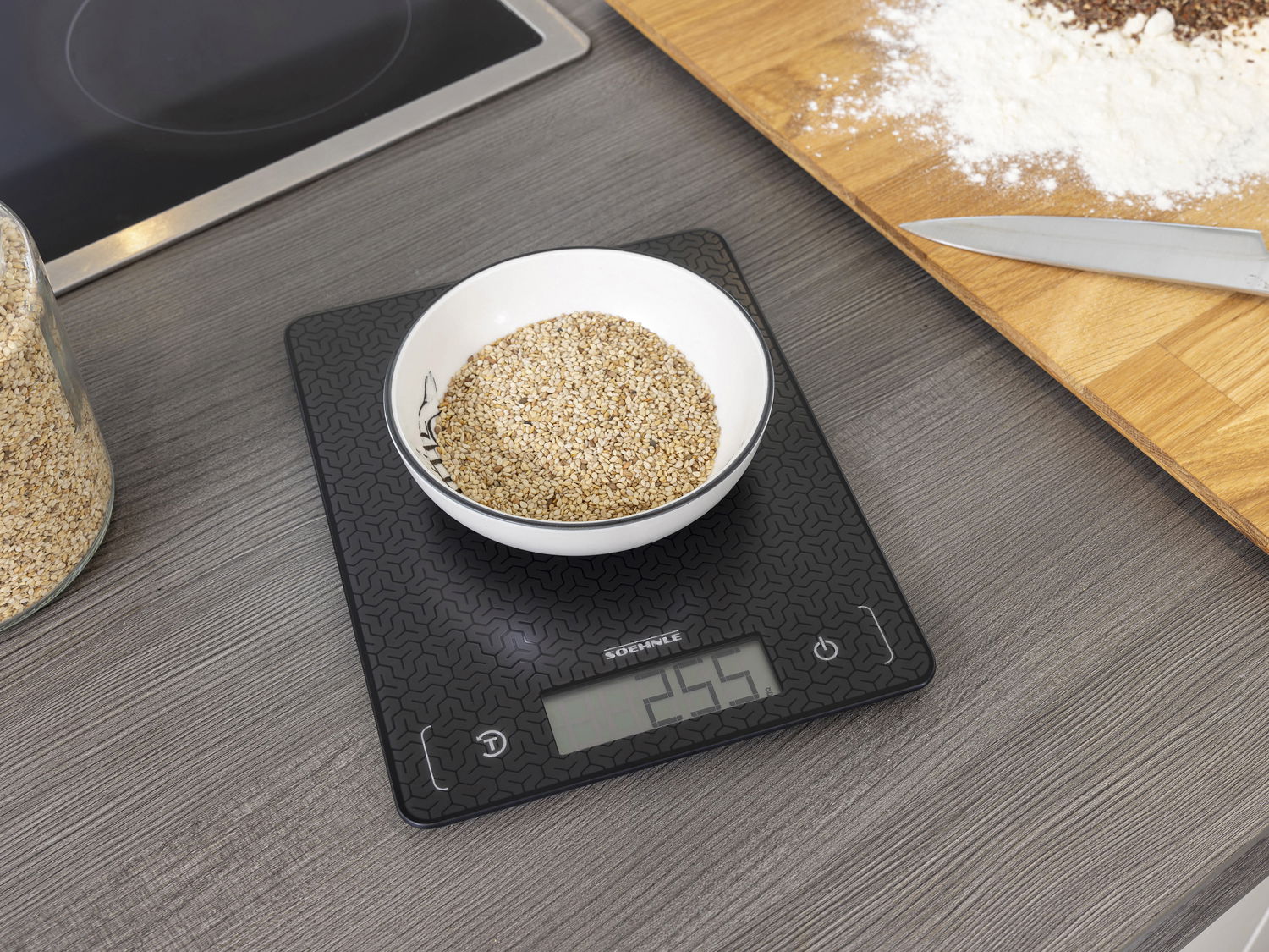 Køkkenvægt Page Comfort Mosaic Sort