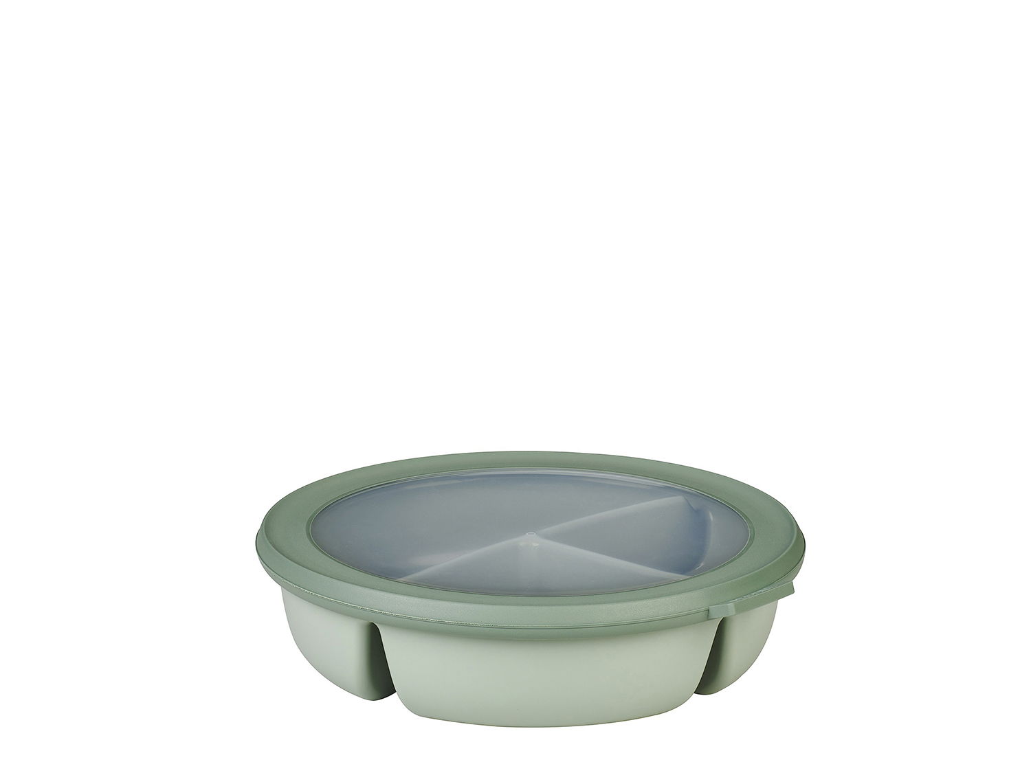 Mepal Cirqula Skål m/låg trio 22,5 x 6 cm Nordic sage