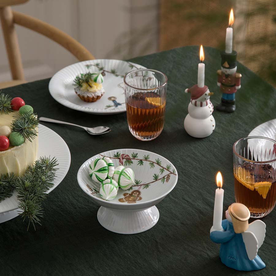 Hammershøi Christmas Juleopsats Ø16 cm hvid