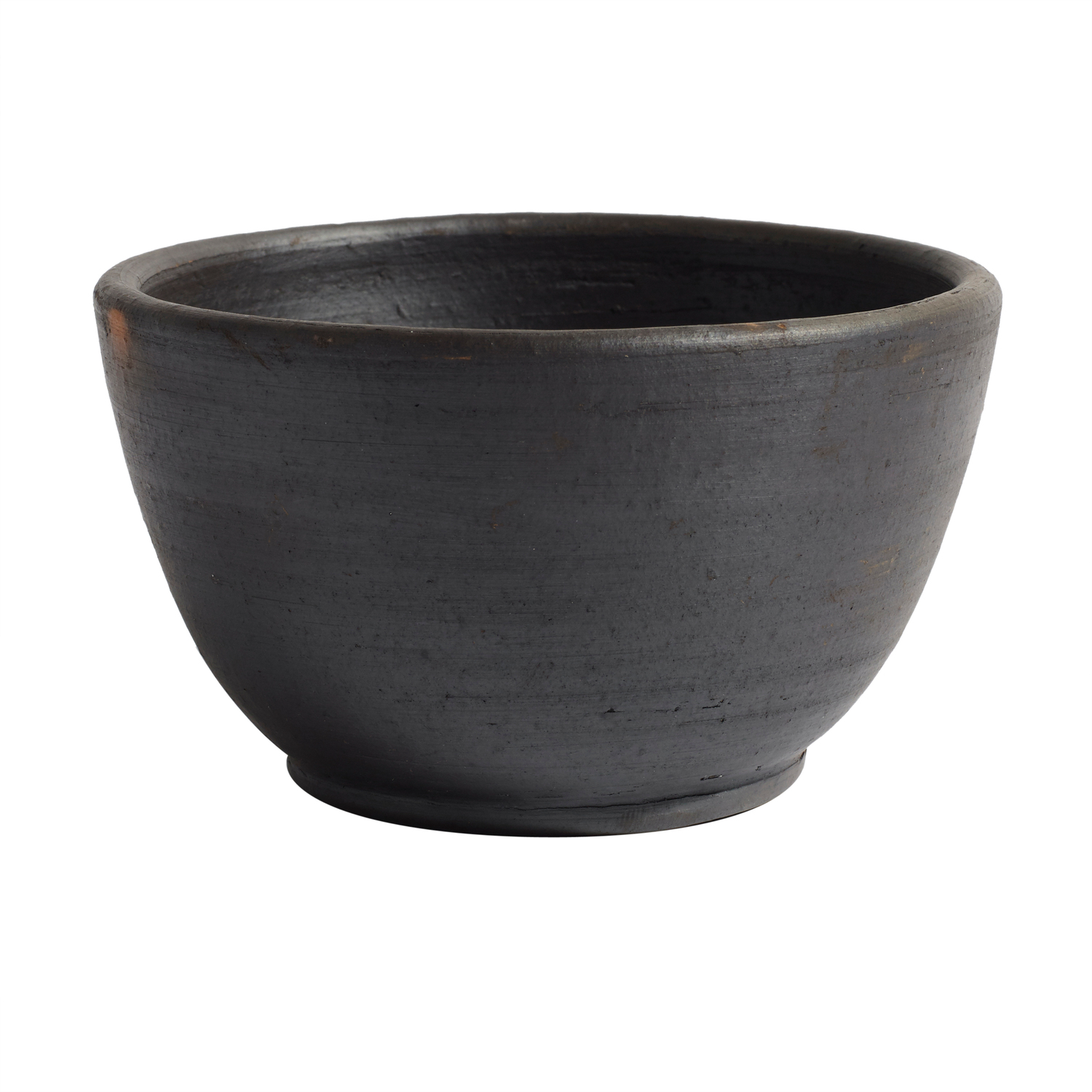 Hazel Skål - Brun/Sort, Ø11xH6 cm - Terrakotta - Brun/Sort