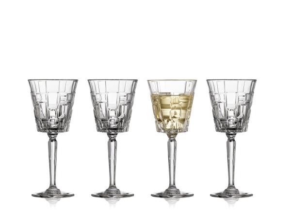 Lyngby Glas Krystal Etna Hvidvinsglas 20 cl 4 stk.