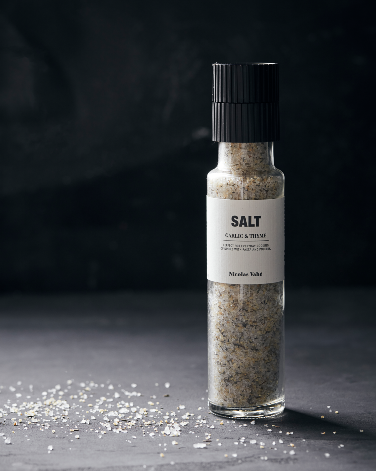 Salt, Hvidløg og Timian