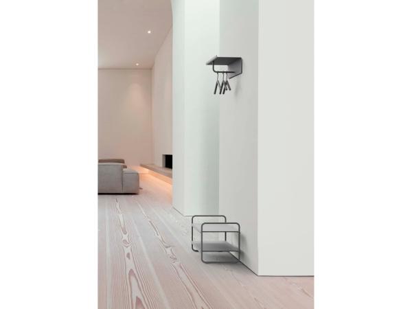 Hattehylde A-Coat Rack 80 x 21,5 x 14,8 cm Soft Grey