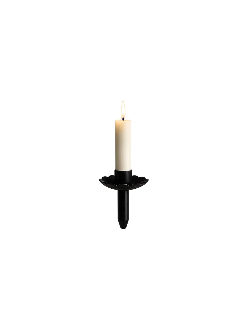 Lysestage til flaske, flower H.10,5 cm