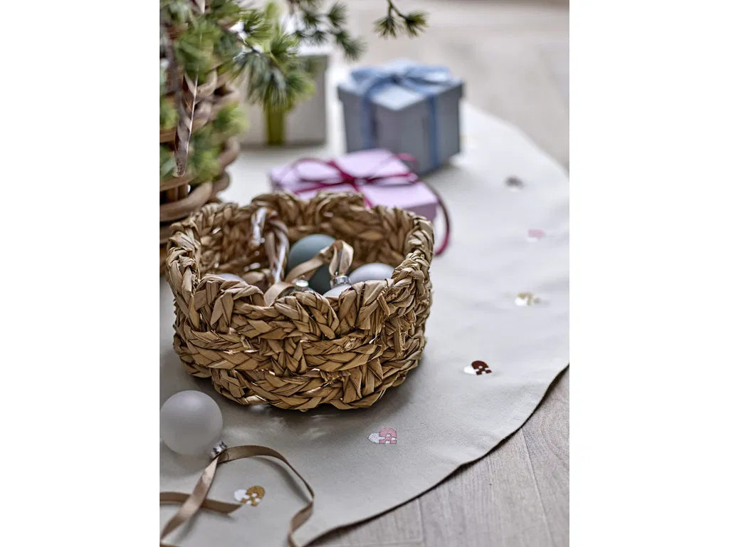 Södahl Juletræstæppe Dia 110 Christmas Hearts Embroidery Rose Södahl Juletræstæppe Dia 110 Christmas Hearts Embroidery Rose