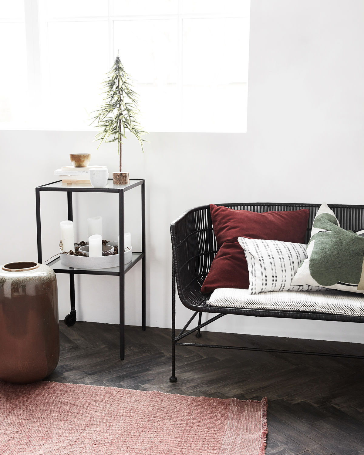 Lysestage, The Ring, Grå Ø35 cm Lysestage, The Ring, Grå Ø35 cm