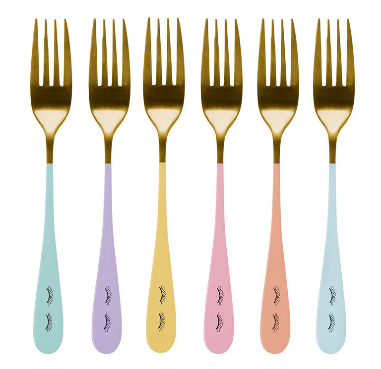 ME fork set, multi, 6 ass. - Gift box