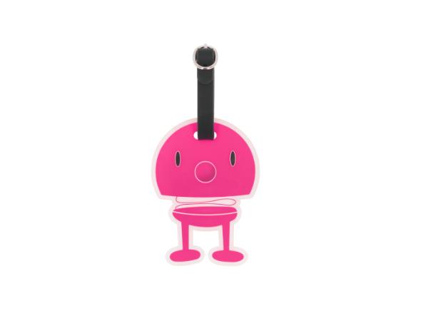 Hoptimist Bag tag Pink