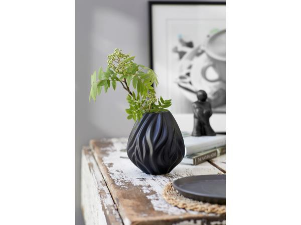 Morsø Flame Vase 19 cm Sort Morsø Flame Vase 19 cm Sort