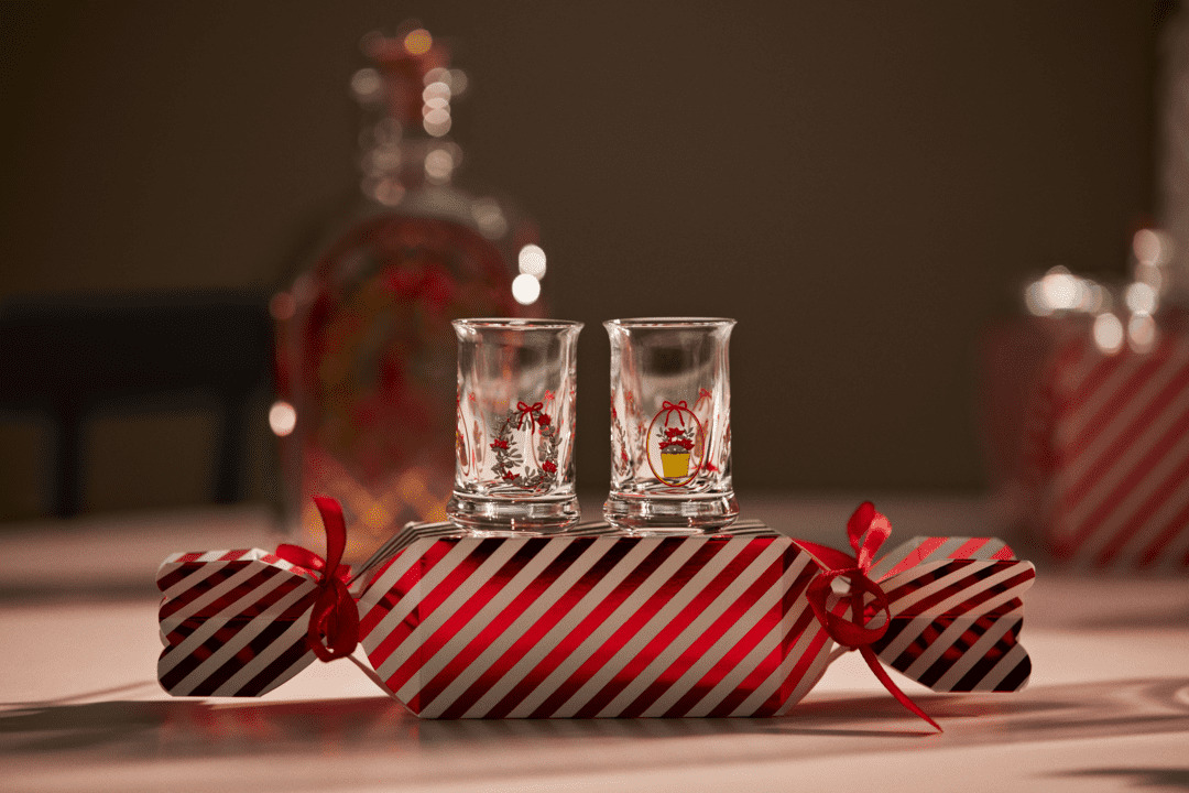 Holmegaard Christmas Juledramglas 2025 3 cl multi 2 stk.