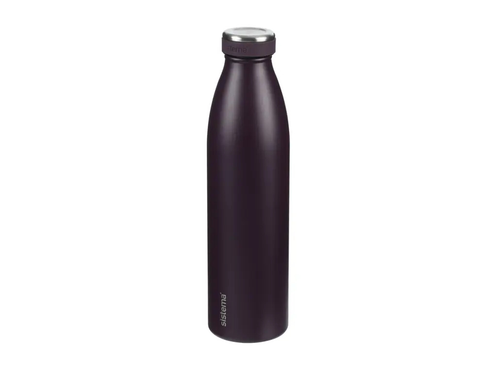 Sistema Stainless Steel 750ml, Midnight Plum