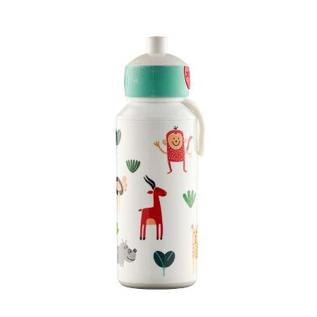 Mepal Pop-up Animal Friends Drikkeflaske 400 ml Mepal Pop-up Animal Friends Drikkeflaske 400 ml