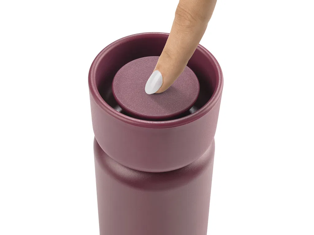 Zone Singles Termokop med to låg 400 ml Mulberry