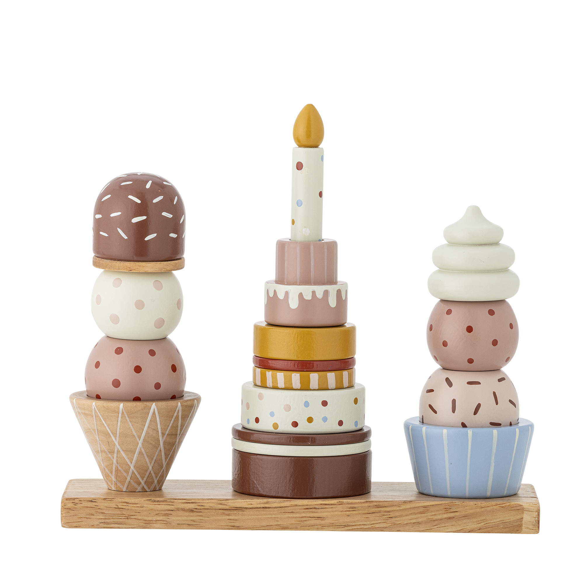 Celebrate Aktivitetslegetøj, Multifarvet, FSC®100%, Beech, L20,5xH23xW7 cm, Set of 18