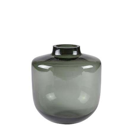 Villa Collection Vase Dia. 15 x 16 cm Grå Glas