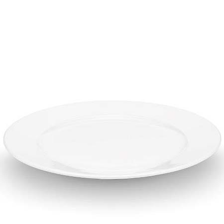 Pillivuyt Sancerre Tallerken flad Dia 22 cm Hvid