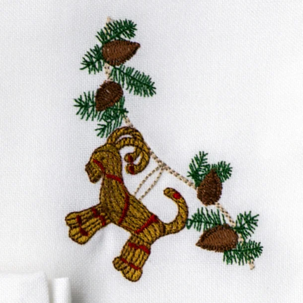 Langkilde & Søn Juleserviet med halmbuk Langkilde & Søn Juleserviet med halmbuk