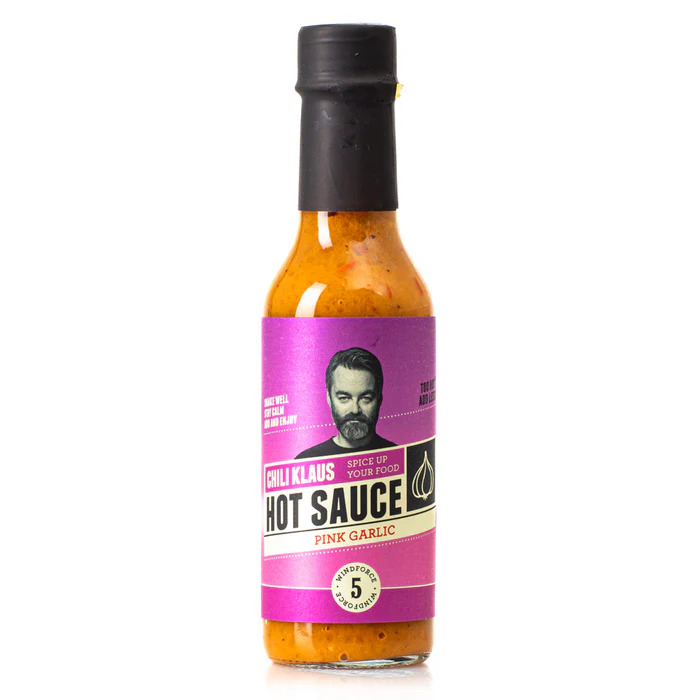 Pink Garlic Hot Sauce, Vindstyrke 5