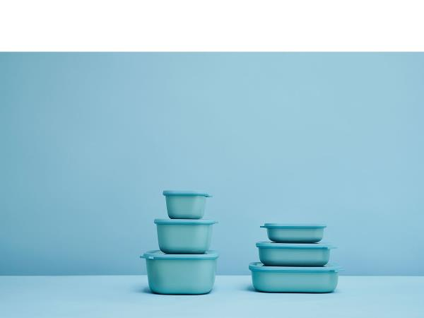 Mepal Cirqula Rektangulær skål m/låg 3000 ml Nordic green* Mepal Cirqula Rektangulær skål m/låg 3000 ml Nordic green*