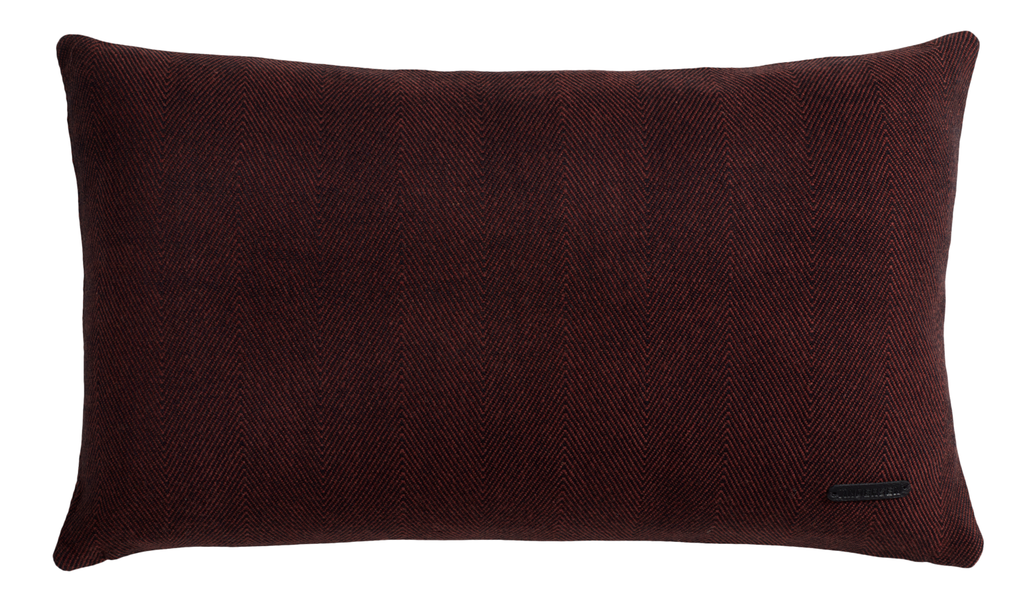 Twill Weave Pude - Rød, B60xH35 cm - 32%Uld/60%Bomuld/8%Nylon