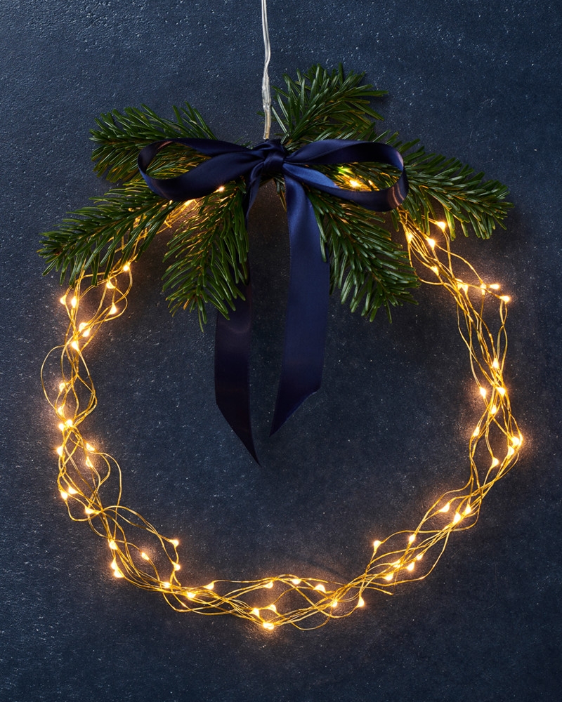 Knirke 160 lys, Klar/Guld Knirke 160 lys, Klar/Guld