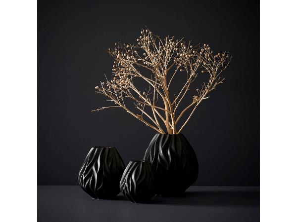 Morsø Flame Vase 15 cm Sort Morsø Flame Vase 15 cm Sort