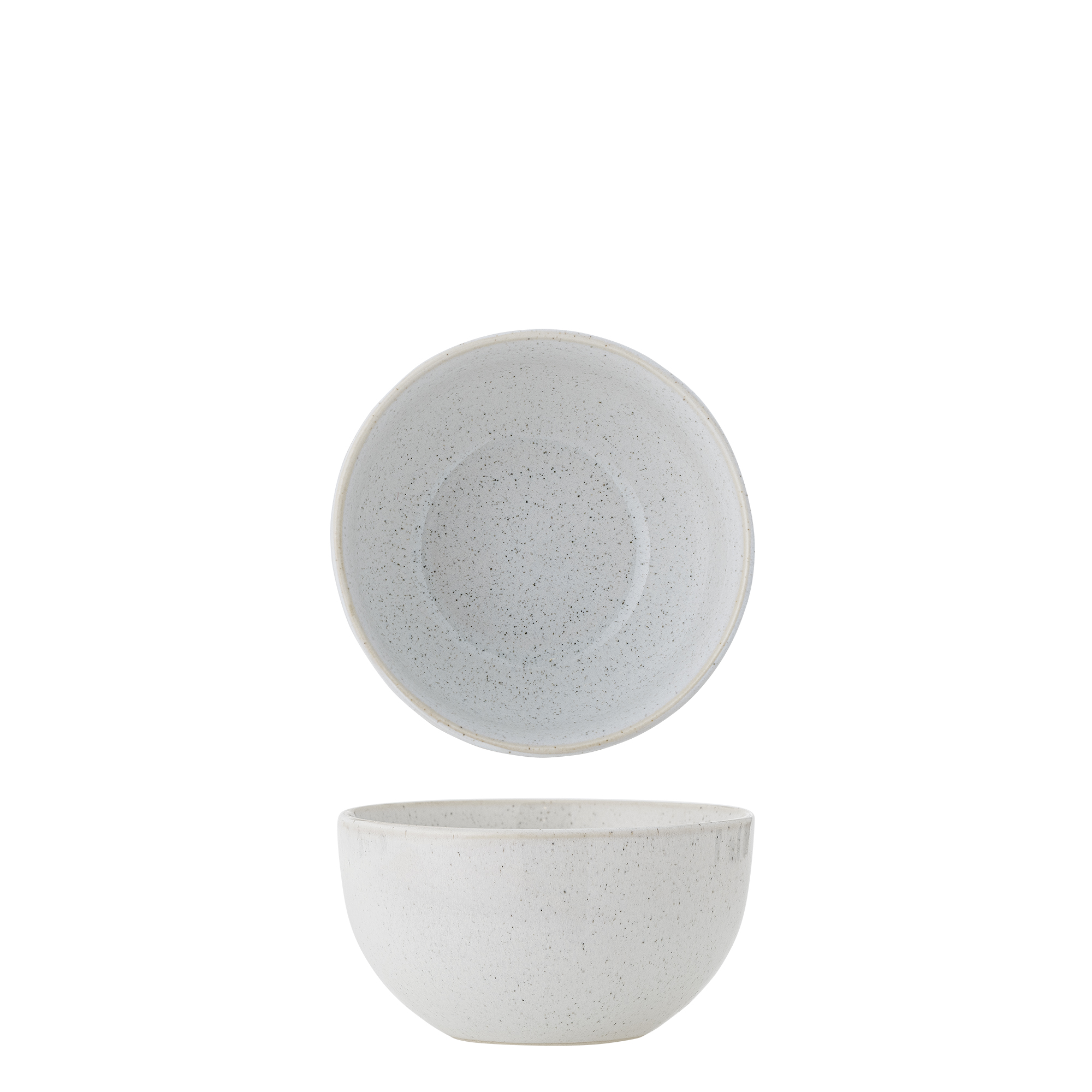 Addison Skål, D13xH7 cm, Hvid