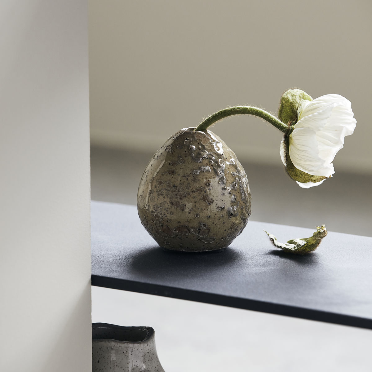 Baby vase, H 10 cm,  lysegrøn* Baby vase, H 10 cm,  lysegrøn*