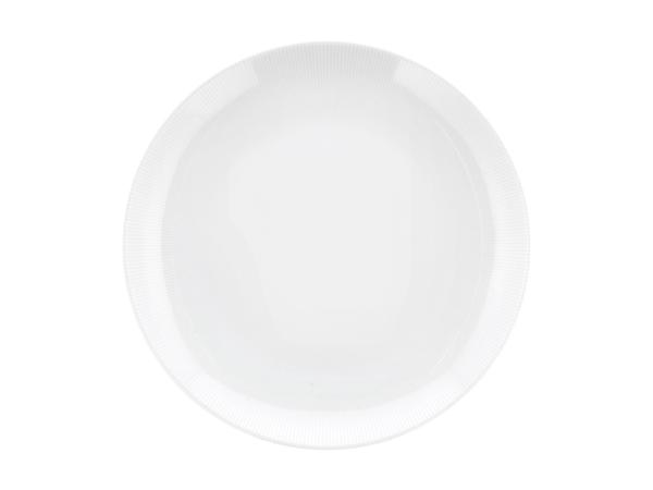 Pillivuyt Eventail Tallerken flad Dia 28 cm Hvid