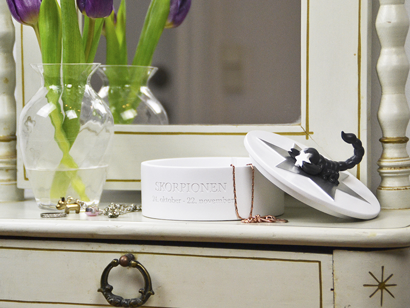 Smykkeskrin Skorpionen Smykkeskrin Skorpionen