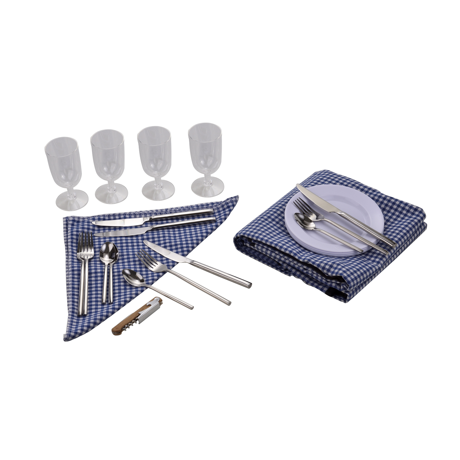 Laguiole Picnickurv til 4 personer