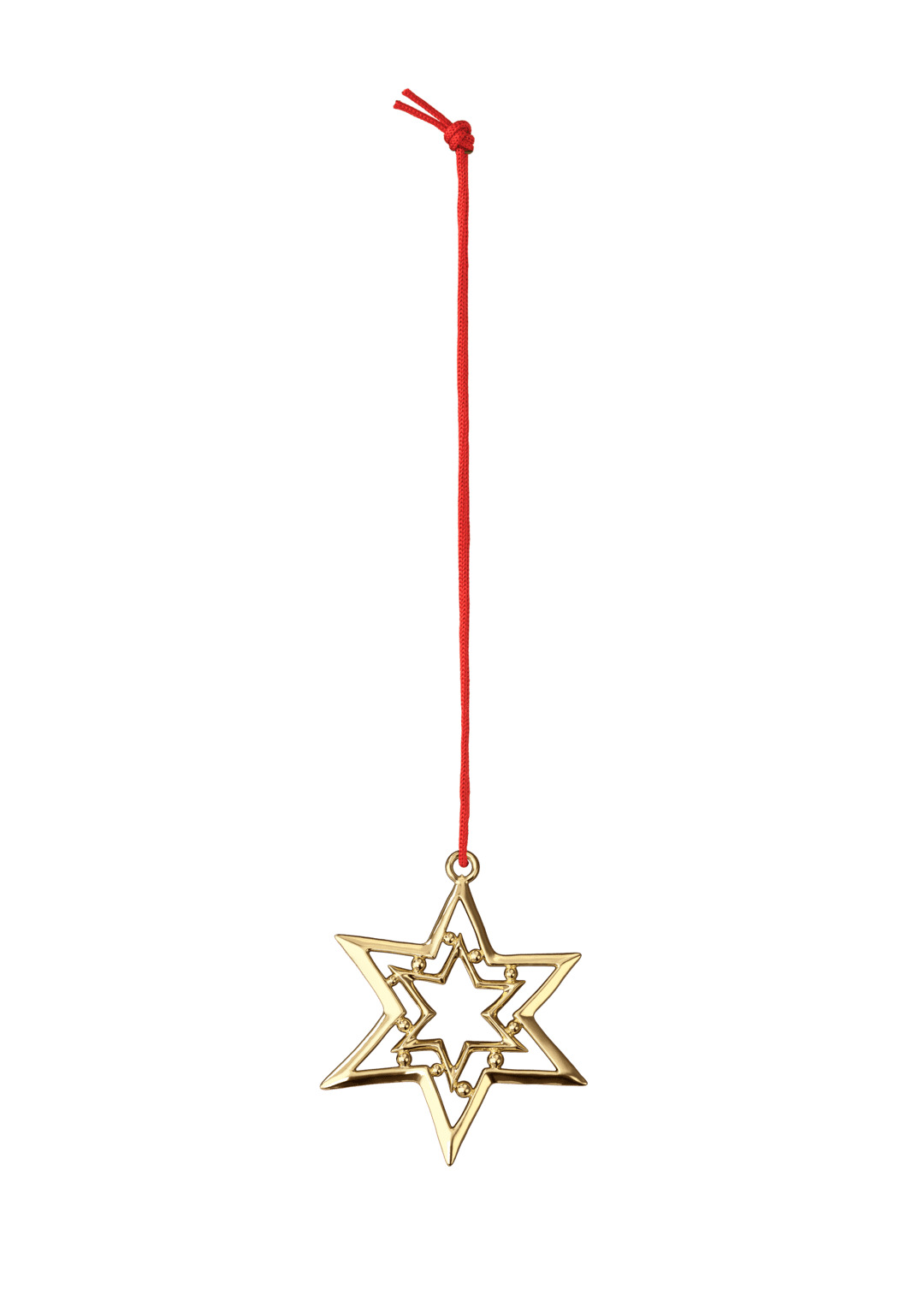 Trille Stjerne H8 forgyldt Karen Blixens Jul Trille Stjerne H8 forgyldt Karen Blixens Jul