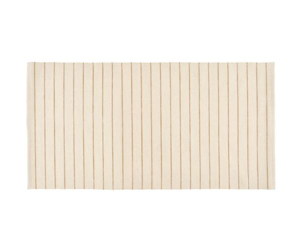 Södahl Line Tæppe 75 x 150 cm Beige/Toffee Brown
