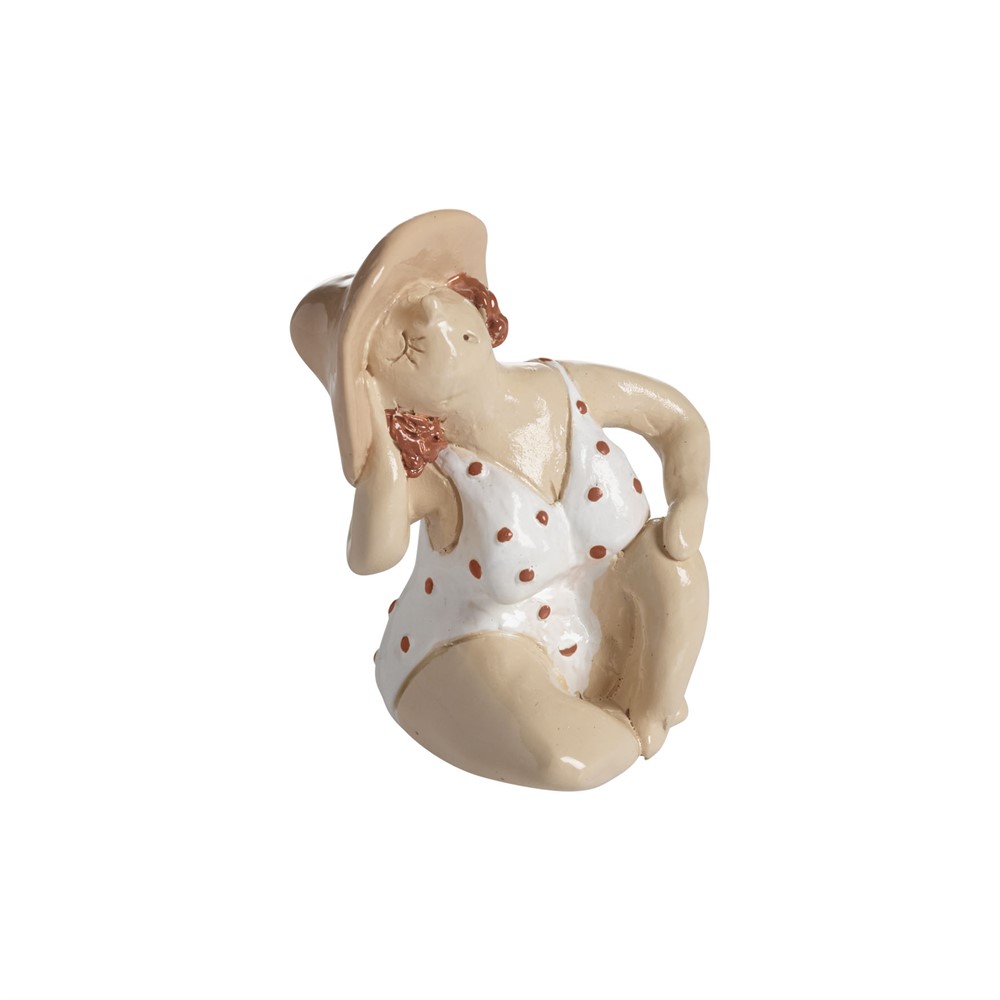 Moster Stina, brun H.7,5 cm