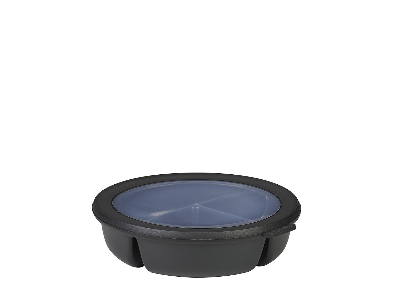 Mepal Cirqula Skål m/låg trio 22,5 x 6 cm Sort