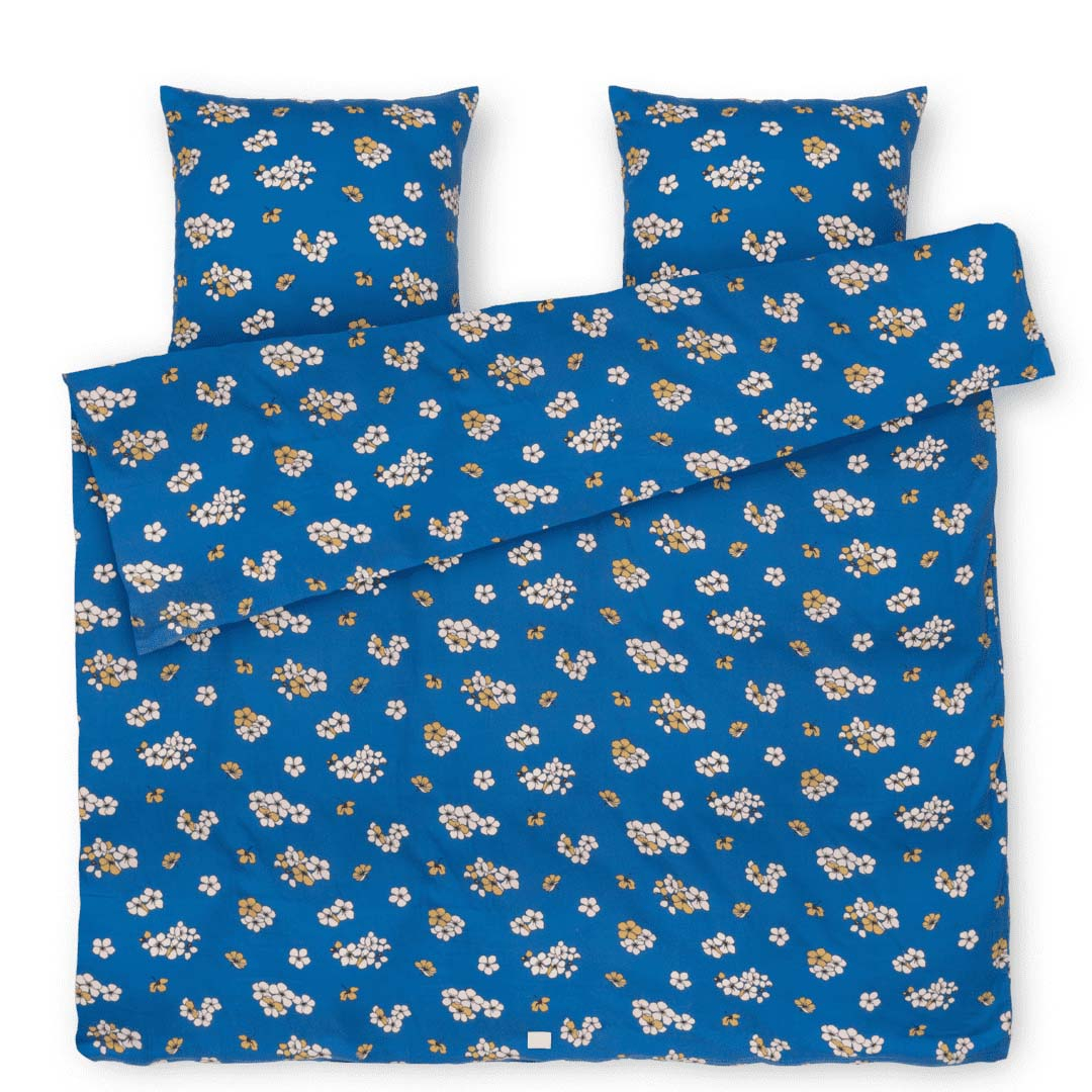 Grand Pleasantly Sengetøj 200x220 cm blå