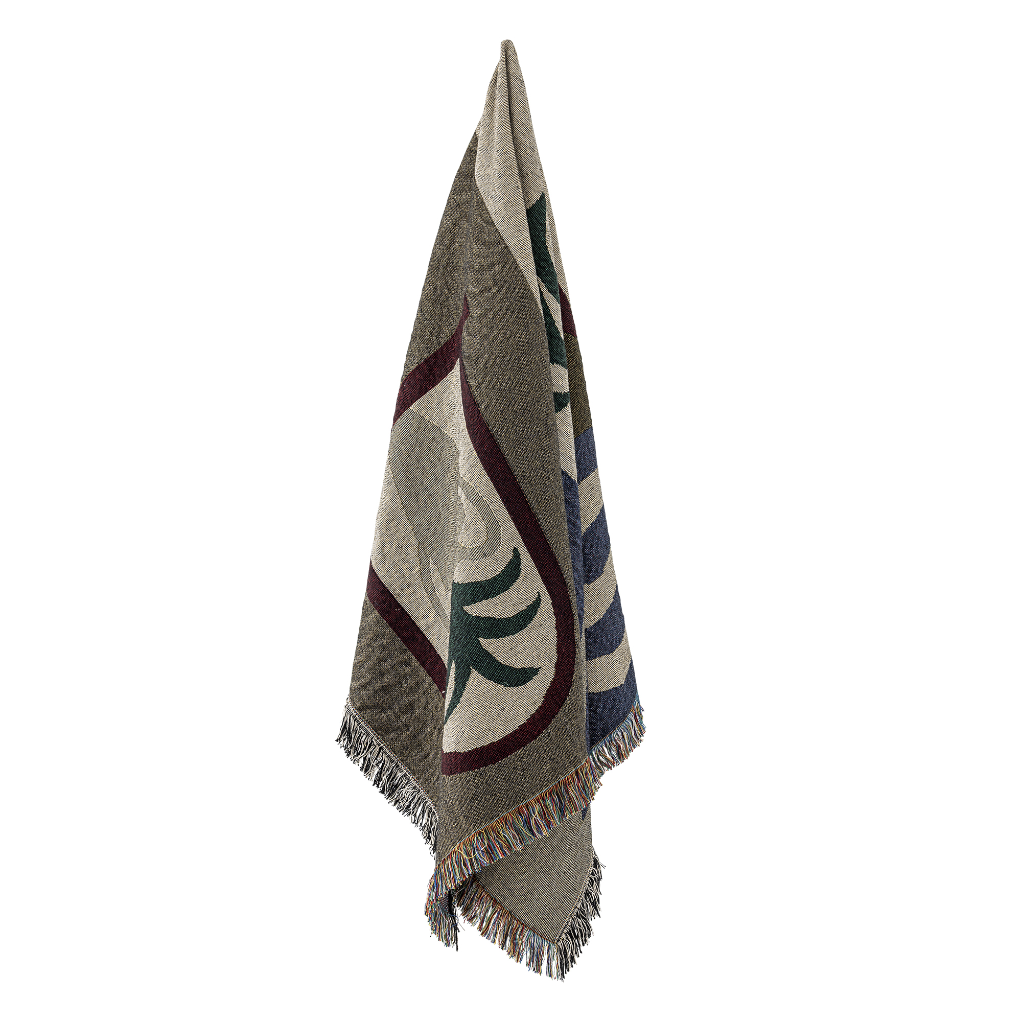 Vinay Plaid, L160xB130 cm, Multifarvet